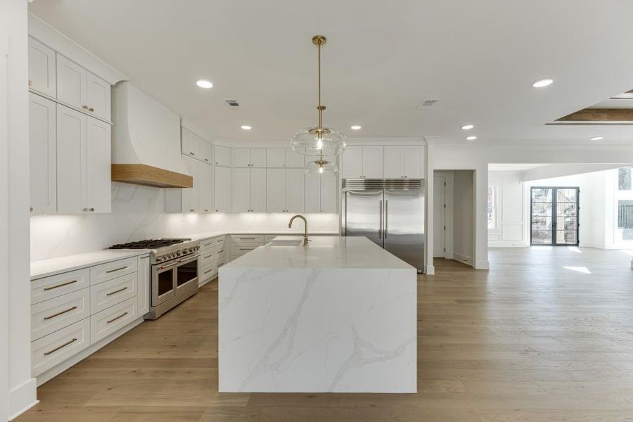 Furnished interior view inside a new home in , Buford (Image 5).