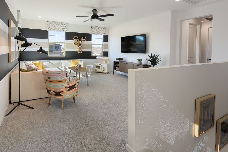 Representative furnished interior of a home built from the Sienna by Mattamy Homes in Empire Pointe, Queen Creek (Image 10).