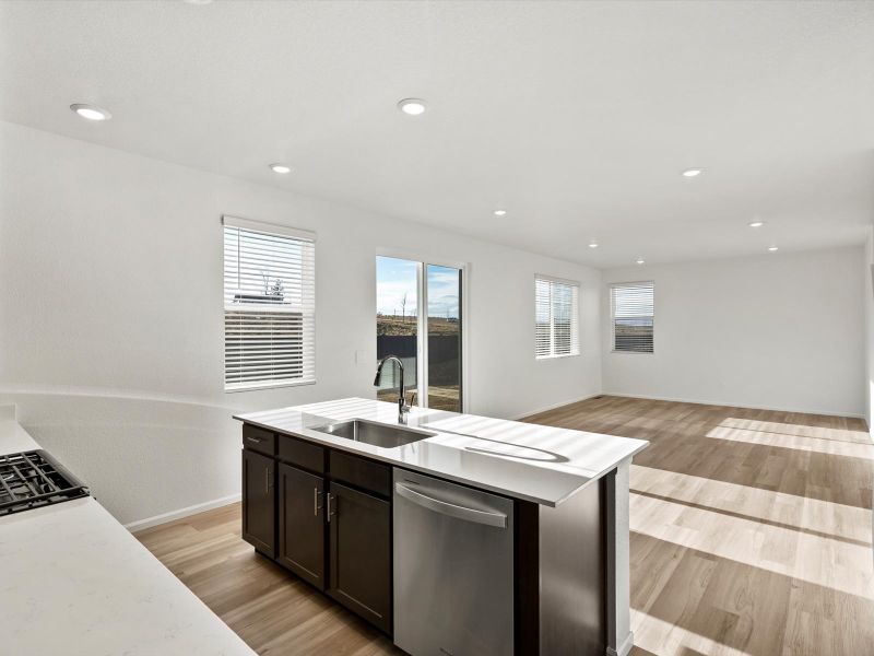 Furnished interior view inside a new home in Paint Brush Hills, Peyton (Image 4). Furnished interior view inside a new home in Paint Brush Hills, Peyton (Image 4).