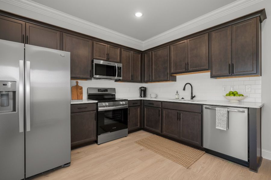 Furnished interior view inside a new home in Saddlebrook, Murfreesboro (Image 6).
