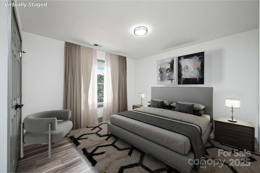 Furnished interior view inside a new home in , Valdese (Image 13).