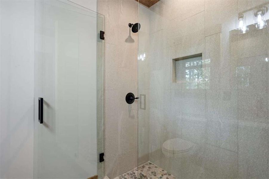 Close-up of interior finishes inside a home in , Ellijay (Image 14).