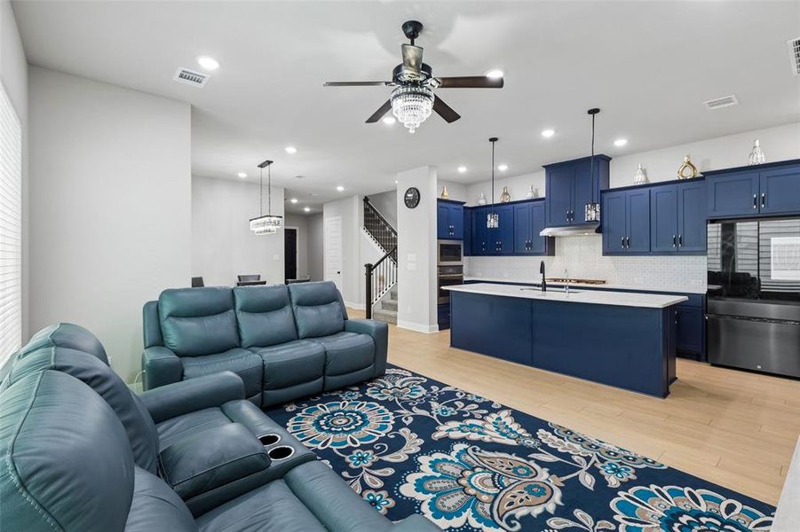 Furnished interior view inside a new home in , Argyle (Image 18).