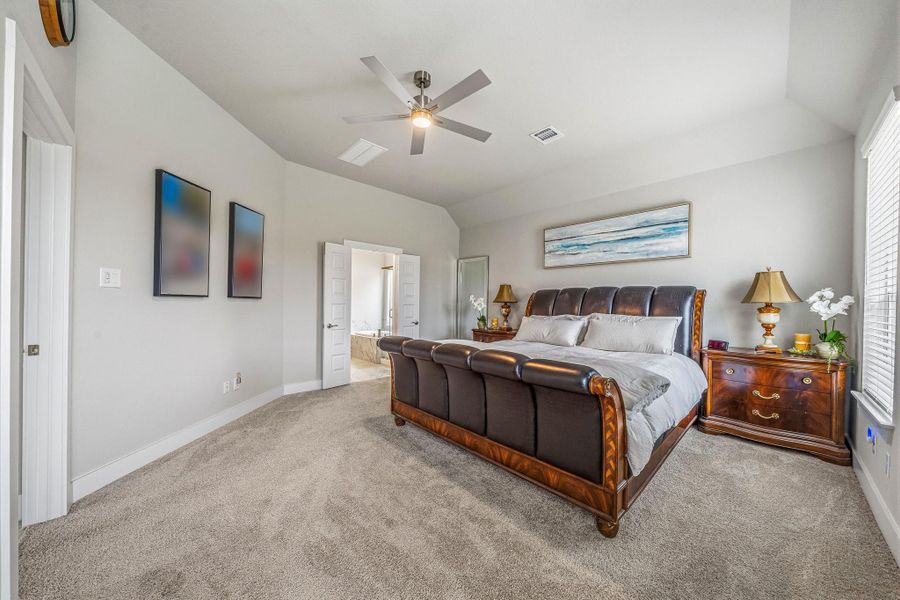 Furnished interior view inside a new home in Morton Creek Ranch, Katy (Image 9).