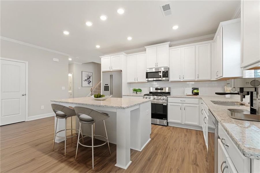 Furnished interior view inside a new home in , Villa Rica (Image 26).