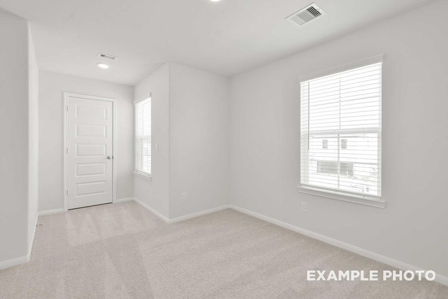 Spacious, unfurnished interior of a new home in Spring Branch Crossing, Conroe (Image 34). Spacious, unfurnished interior of a new home in Spring Branch Crossing, Conroe (Image 34).