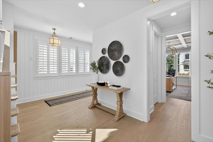 Representative furnished interior of a home built from the Laguna Sur by Classica Homes in Enclave at McKee, Charlotte (Image 6).