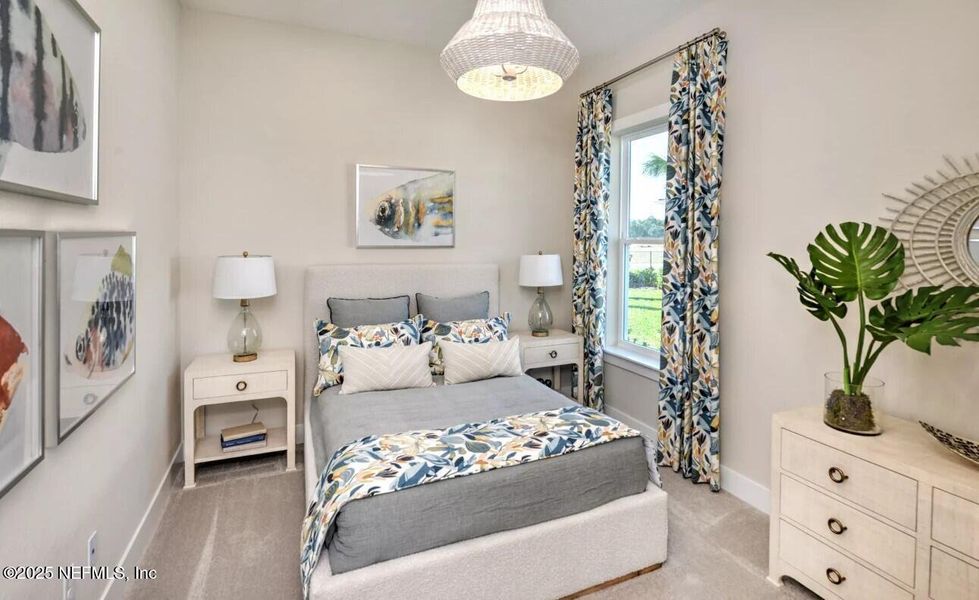 Furnished interior view inside a new home in , Fernandina Beach (Image 14).