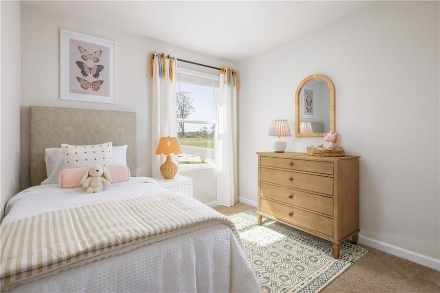 Furnished interior view inside a new home in , Gainesville (Image 15).