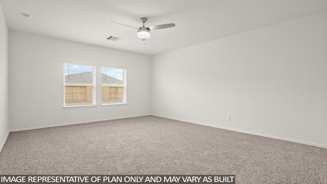 Spacious, unfurnished interior of a new home in Cypress Green, Tomball (Image 27).