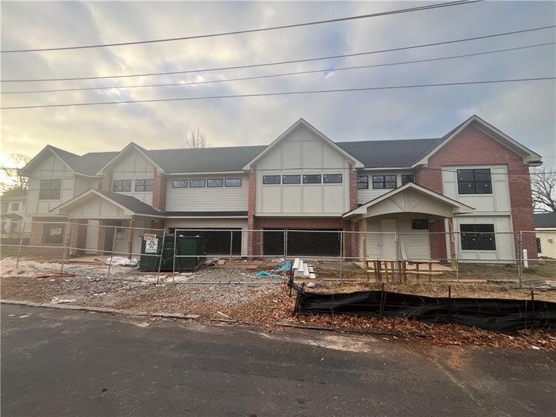 In-progress construction of a new home in , Tucker, GA (Image 4).