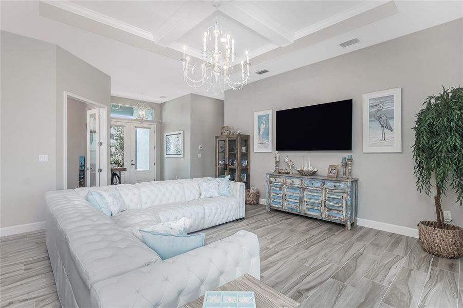 Furnished interior view inside a new home in , Port Charlotte (Image 36).