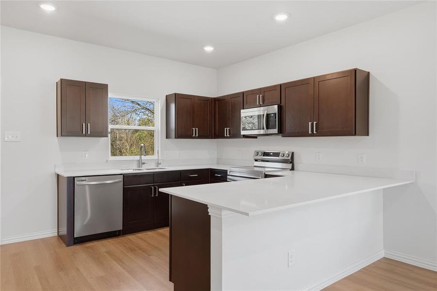 Furnished interior view inside a new home in Courtland Place, Cleburne (Image 9). Furnished interior view inside a new home in Courtland Place, Cleburne (Image 9).