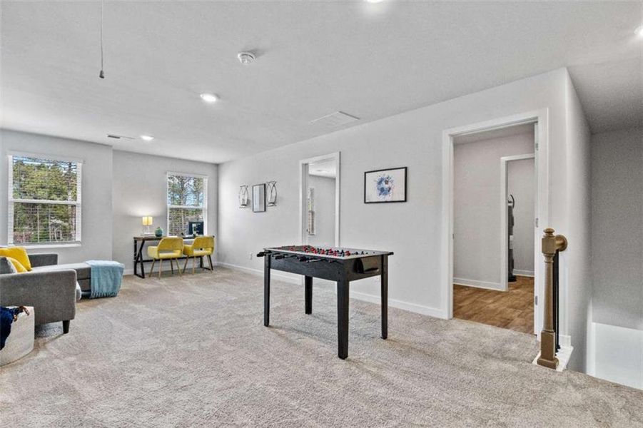 Furnished interior view inside a new home in Southern Hills, McDonough (Image 27).