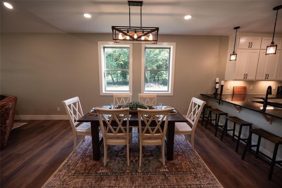 Furnished interior view inside a new home in , Emory (Image 9).