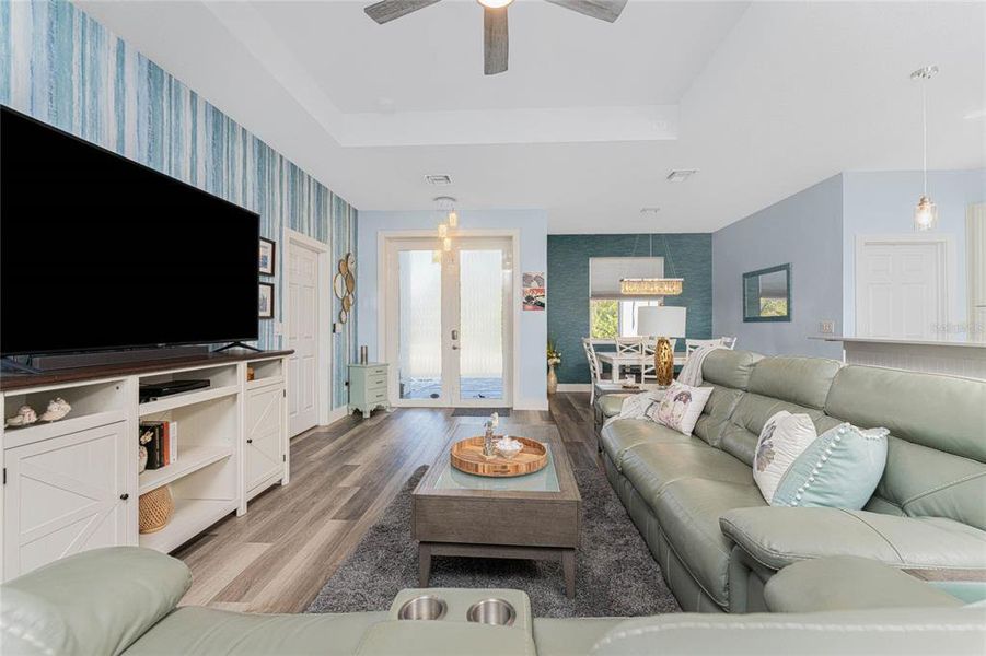 Furnished interior view inside a new home in , Punta Gorda (Image 10).