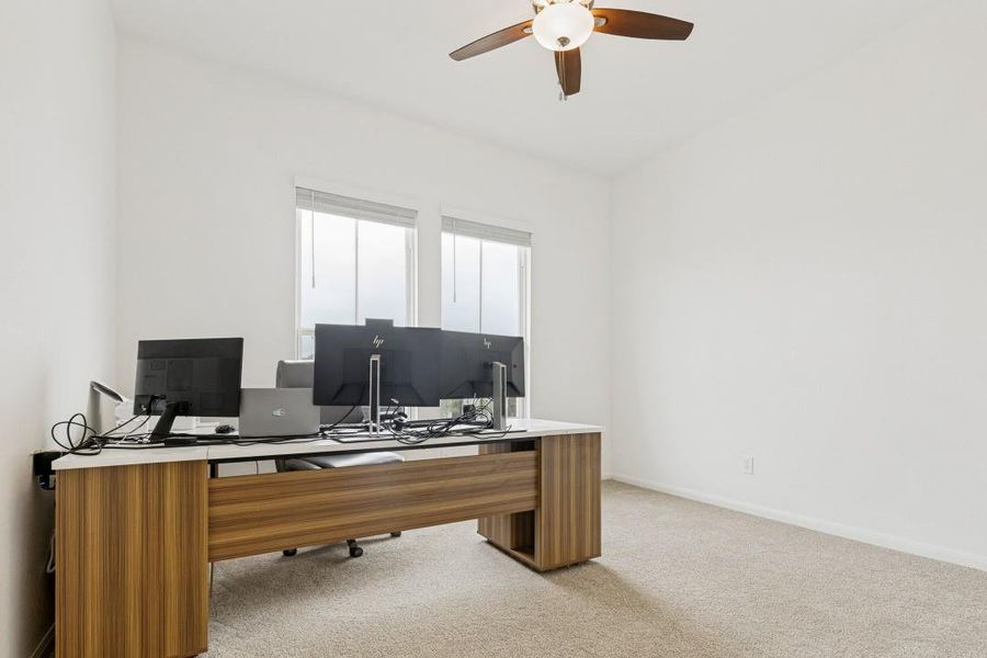 Furnished interior view inside a new home in , Cypress (Image 15).