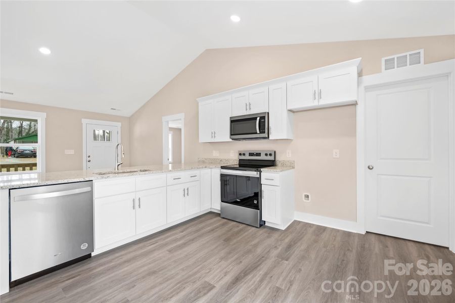 Furnished interior view inside a new home in , Gastonia (Image 7). Furnished interior view inside a new home in , Gastonia (Image 7).