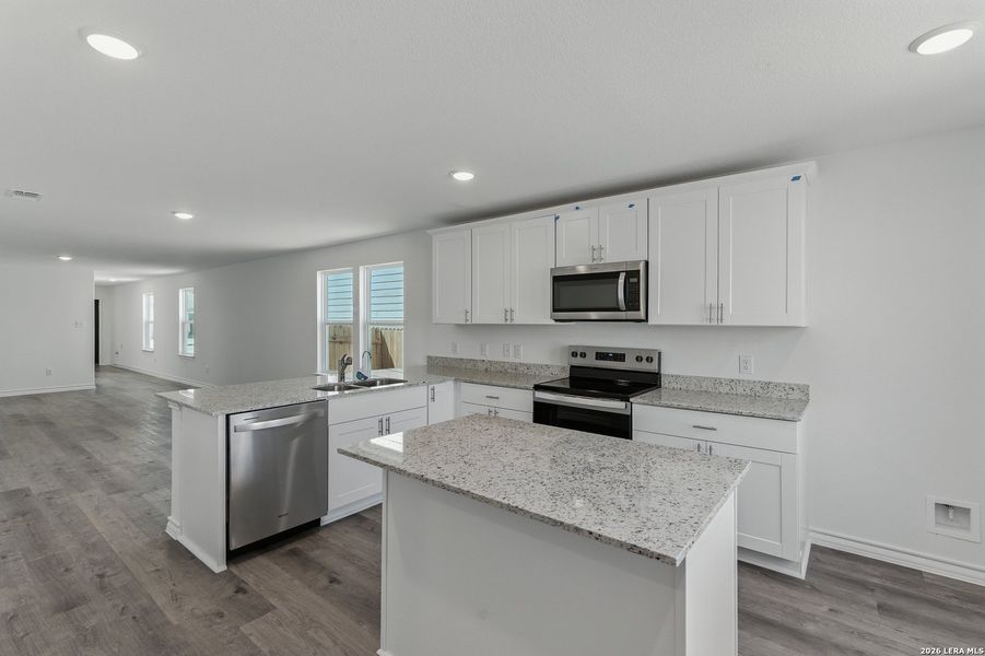 Furnished interior view inside a new home in Davis Ranch, San Antonio (Image 6).