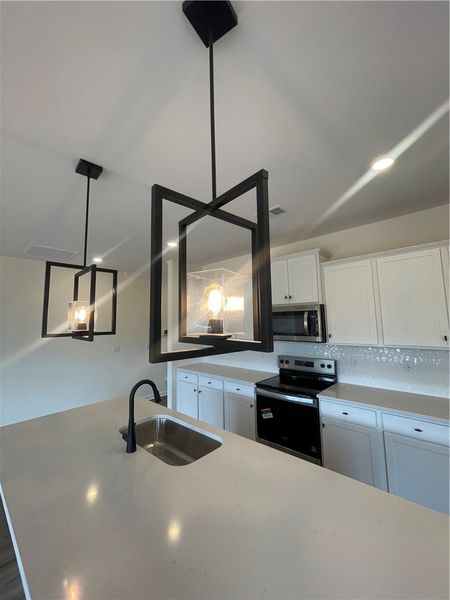 Close-up of interior finishes inside a home in Springwood Grove, Central (Image 11).