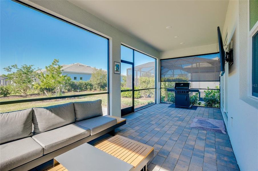 Exterior details and patio area of a home in , Englewood (Image 31).