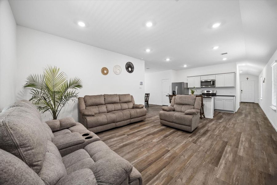 Furnished interior view inside a new home in , Spring (Image 17).