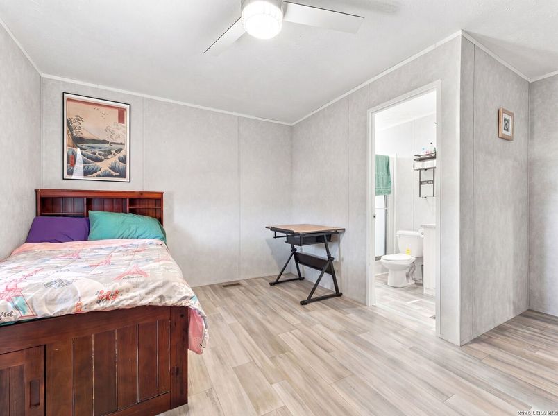 Furnished interior view inside a new home in , Devine (Image 18).