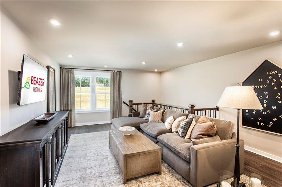 Furnished interior view inside a new home in , Marietta (Image 18). Furnished interior view inside a new home in , Marietta (Image 18).