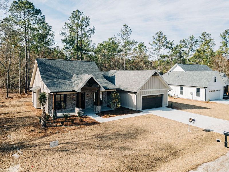Front exterior of a new home in , Walterboro, SC, highlighting curb appeal (Image 23). Front exterior of a new home in , Walterboro, SC, highlighting curb appeal (Image 23).