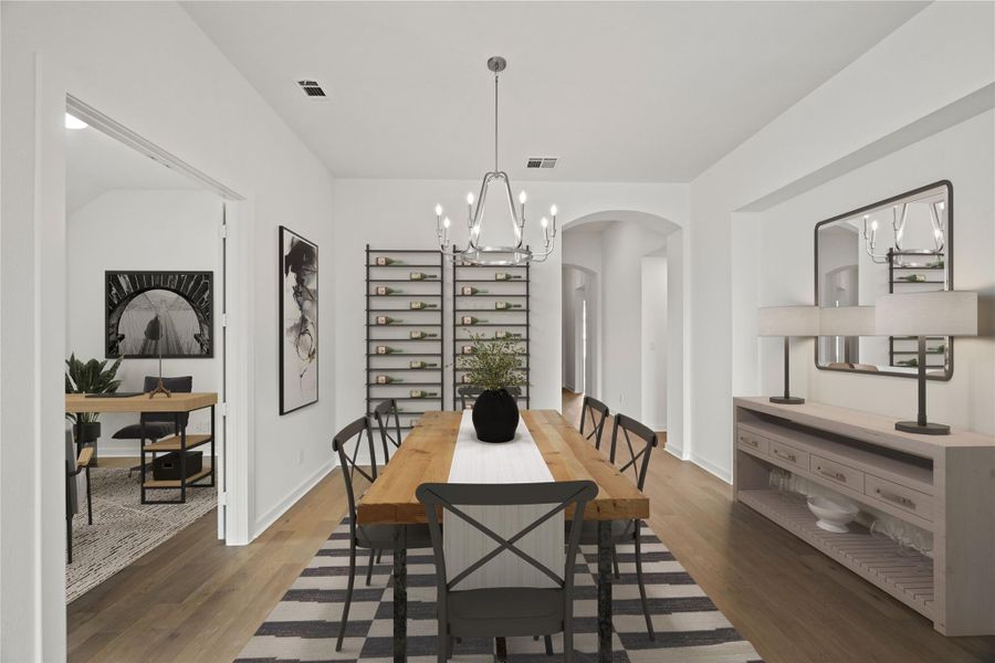 Dining Area - Virtually Staged