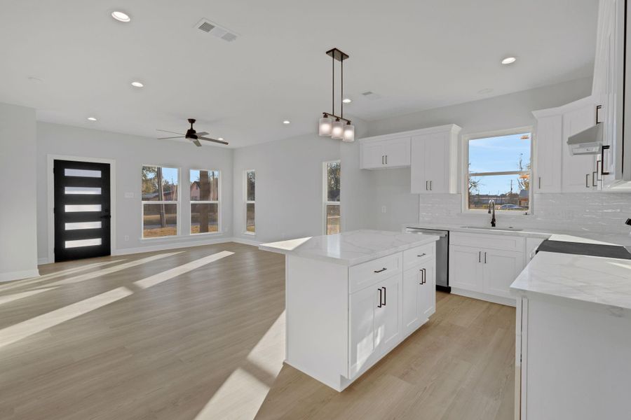 Furnished interior view inside a new home in , Liberty (Image 5). Furnished interior view inside a new home in , Liberty (Image 5).