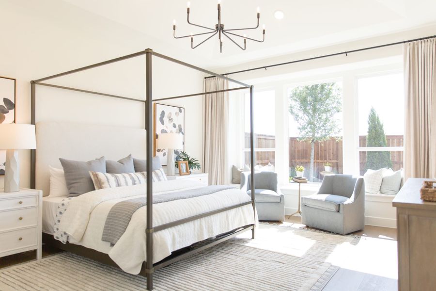 Representative furnished interior of a home built from the 5531 by Tradition Homes in Windsong Ranch, Prosper (Image 40).