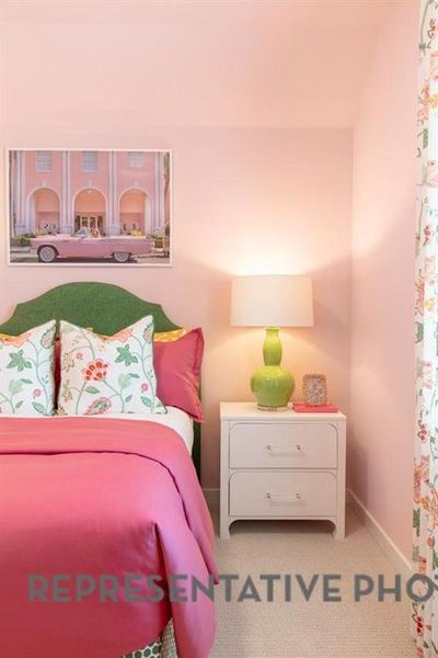 Furnished interior view inside a new home in Tavolo Park, Fort Worth (Image 4).