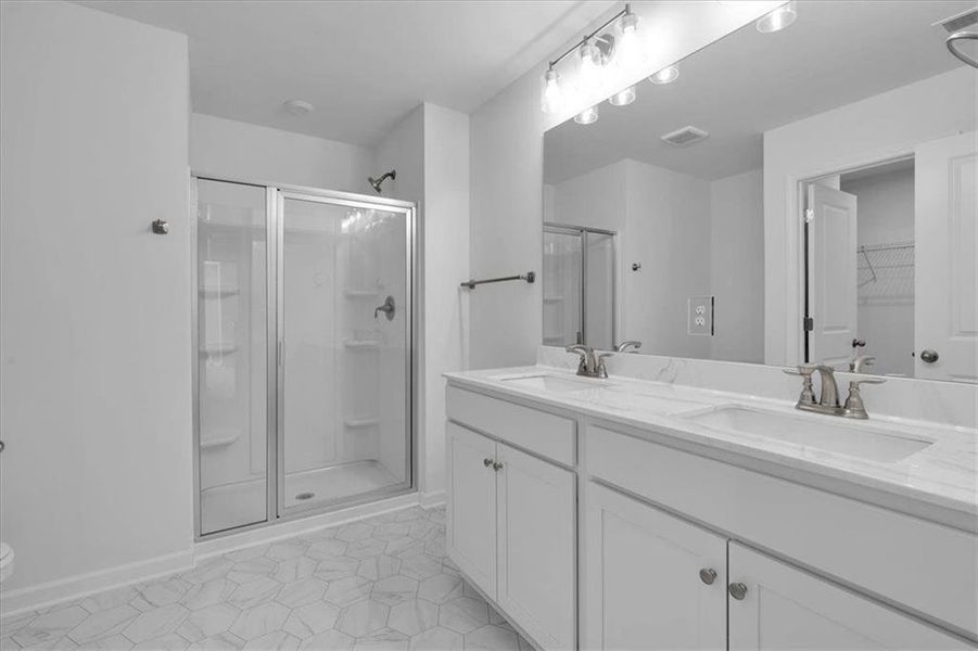 Furnished interior view inside a new home in Park Center Pointe, Austell (Image 13). Furnished interior view inside a new home in Park Center Pointe, Austell (Image 13).