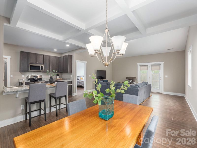 Furnished interior view inside a new home in , Fletcher (Image 7).