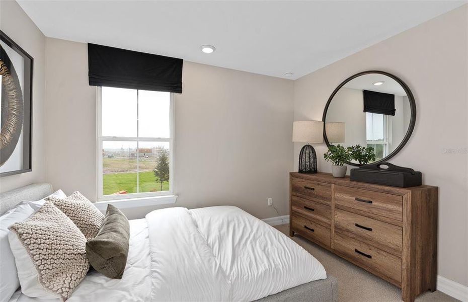 Furnished interior view inside a new home in Parkside Trails, Clermont (Image 23). Furnished interior view inside a new home in Parkside Trails, Clermont (Image 23).