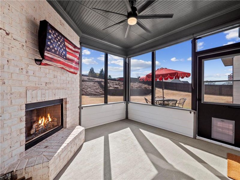 Exterior details and patio area of a home in , Hoschton (Image 30).
