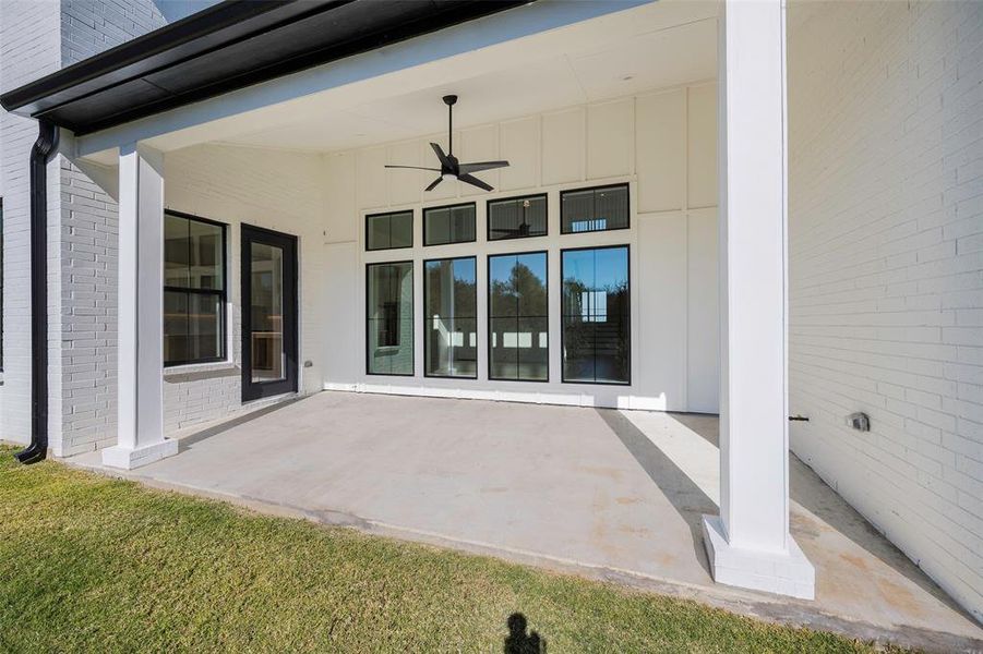 Exterior details and patio area of a home in , McKinney (Image 23). Exterior details and patio area of a home in , McKinney (Image 23).