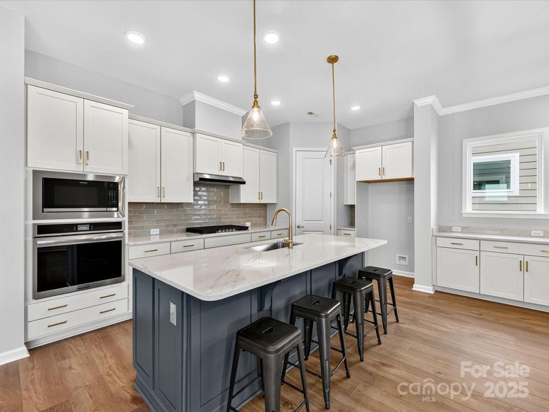 Furnished interior view inside a new home in Encore at Streamside - Classic Series, Waxhaw (Image 9).
