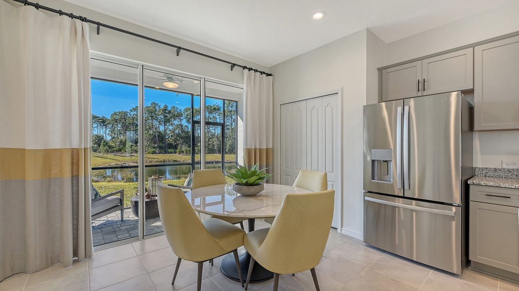 Representative furnished interior of a home built from the Morgan by Neal Communities in Grand Park, Sarasota (Image 18).