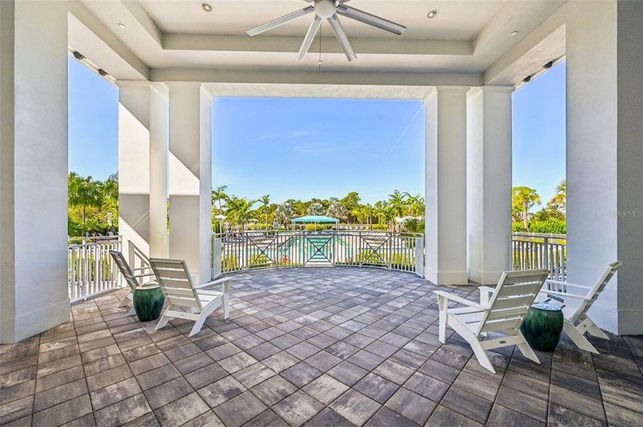 Exterior details and patio area of a home in , Sarasota (Image 38). Exterior details and patio area of a home in , Sarasota (Image 38).