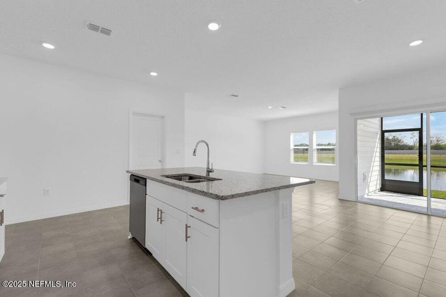 Furnished interior view inside a new home in Coopers Meadow, Jacksonville (Image 9).