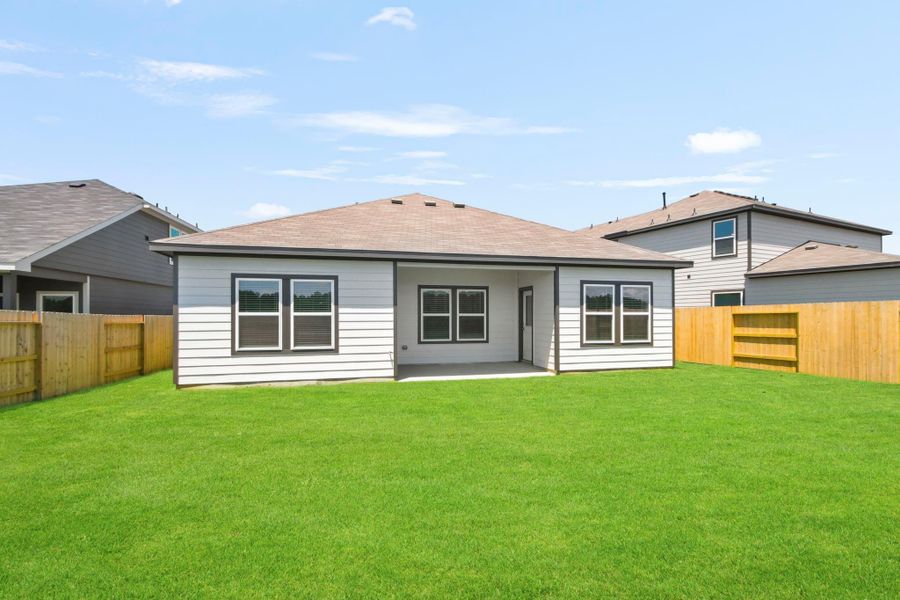 Exterior details and patio area of a home in Maple Woods, Hockley (Image 4).