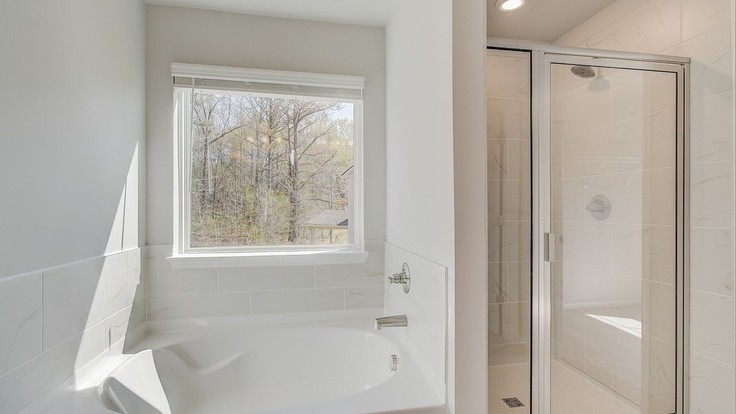 Furnished interior view inside a new home in Copperfield, Locust Grove (Image 26).