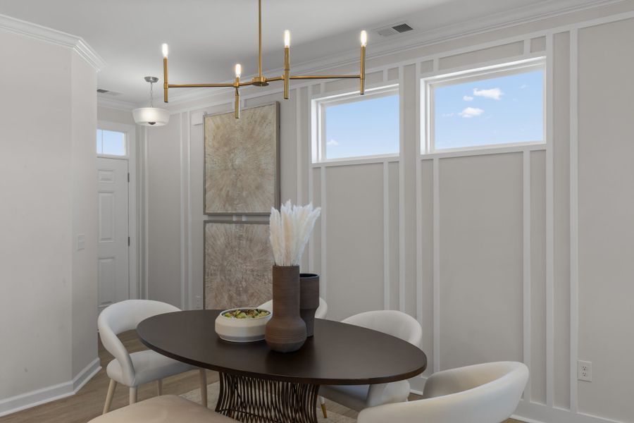Furnished interior view inside a new home in Traditions at Carolina Forest, Myrtle Beach (Image 10). Furnished interior view inside a new home in Traditions at Carolina Forest, Myrtle Beach (Image 10).