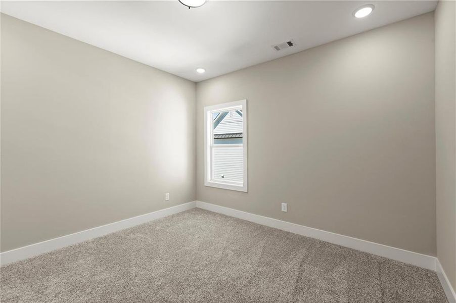 Spacious, unfurnished interior of a new home in West Town, Atlanta (Image 21). Spacious, unfurnished interior of a new home in West Town, Atlanta (Image 21).