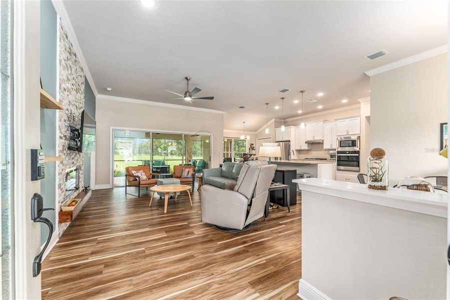 Furnished interior view inside a new home in , Inverness (Image 51).