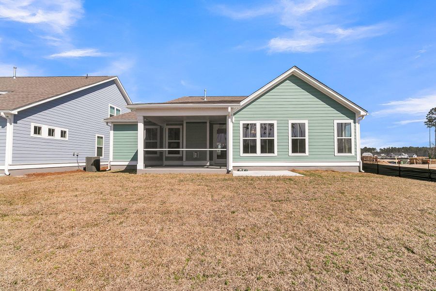 Exterior details and patio area of a home in , Summerville (Image 21). Exterior details and patio area of a home in , Summerville (Image 21).