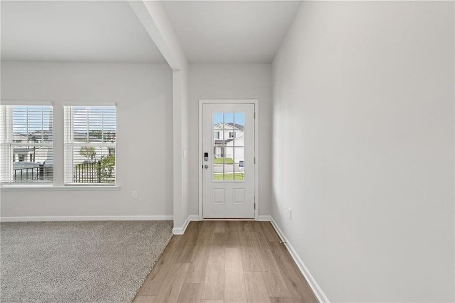 Spacious, unfurnished interior of a new home in Preserve at Mountain Creek, Pendergrass (Image 33).