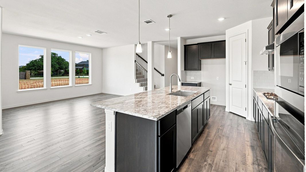 Furnished interior view inside a new home in Taylor Estates, Corinth (Image 44).